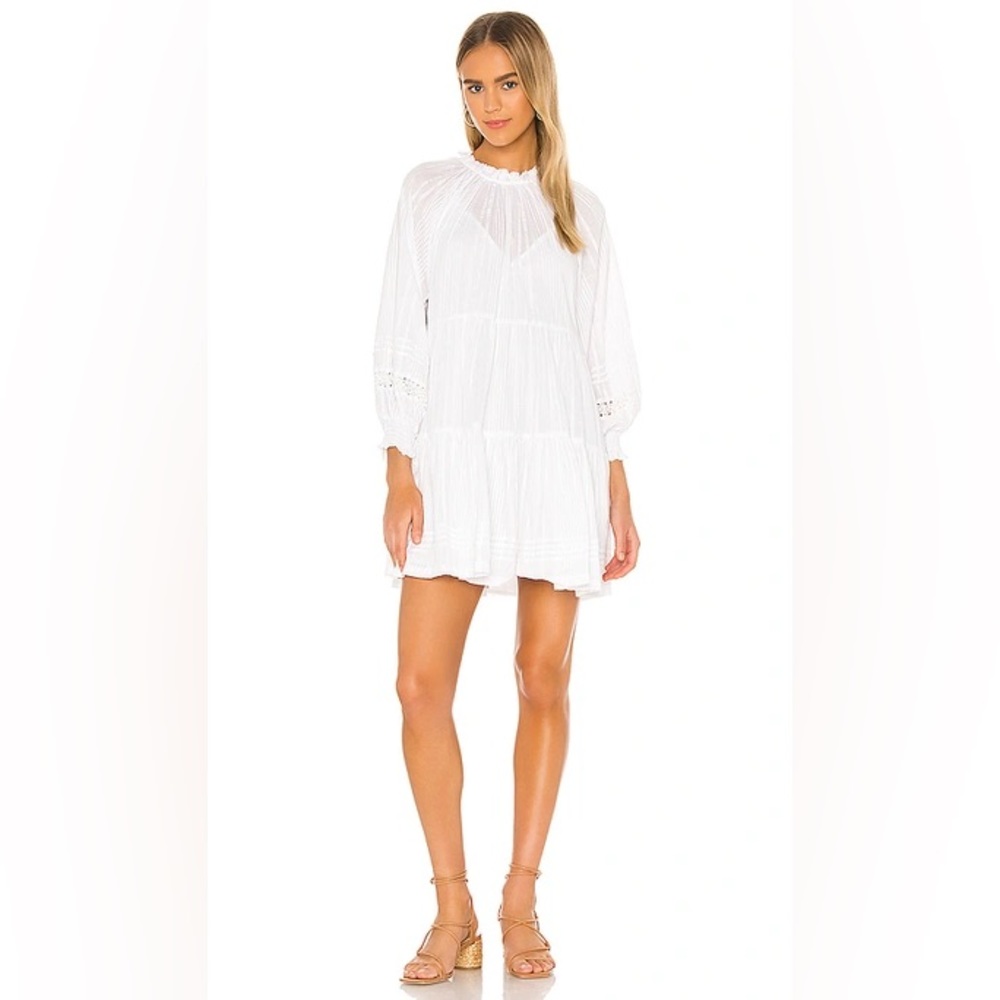 CLEOBELLA Ethereal Mini Dress In White